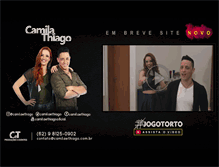 Tablet Screenshot of camilaethiago.com.br